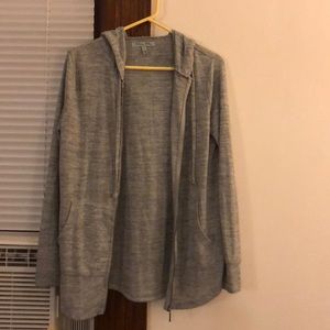 Grey cardigan